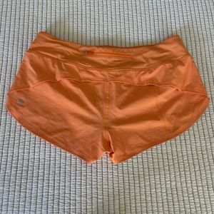Lululemon Speed Up- 2.5 orange size 8